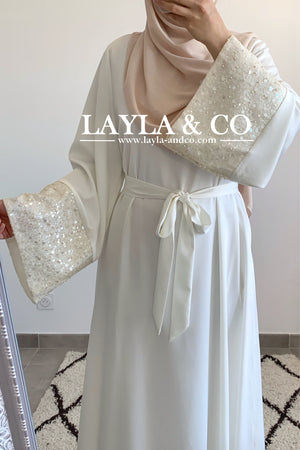 Abaya satinée shiny qualité supérieure