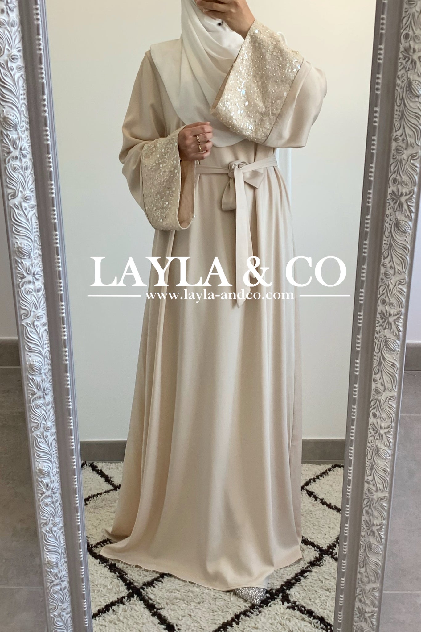 Abaya satinée shiny qualité supérieure