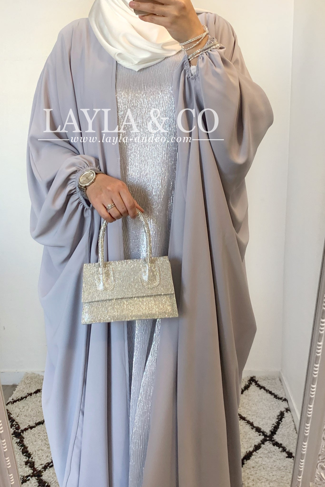 Kimono Farasha soie de médine