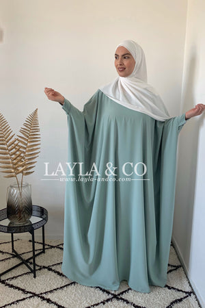 TALL - Abaya saoudienne maxi longueur soie de médine