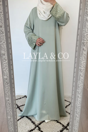 Abaya satinée Shiny qualité supérieure
