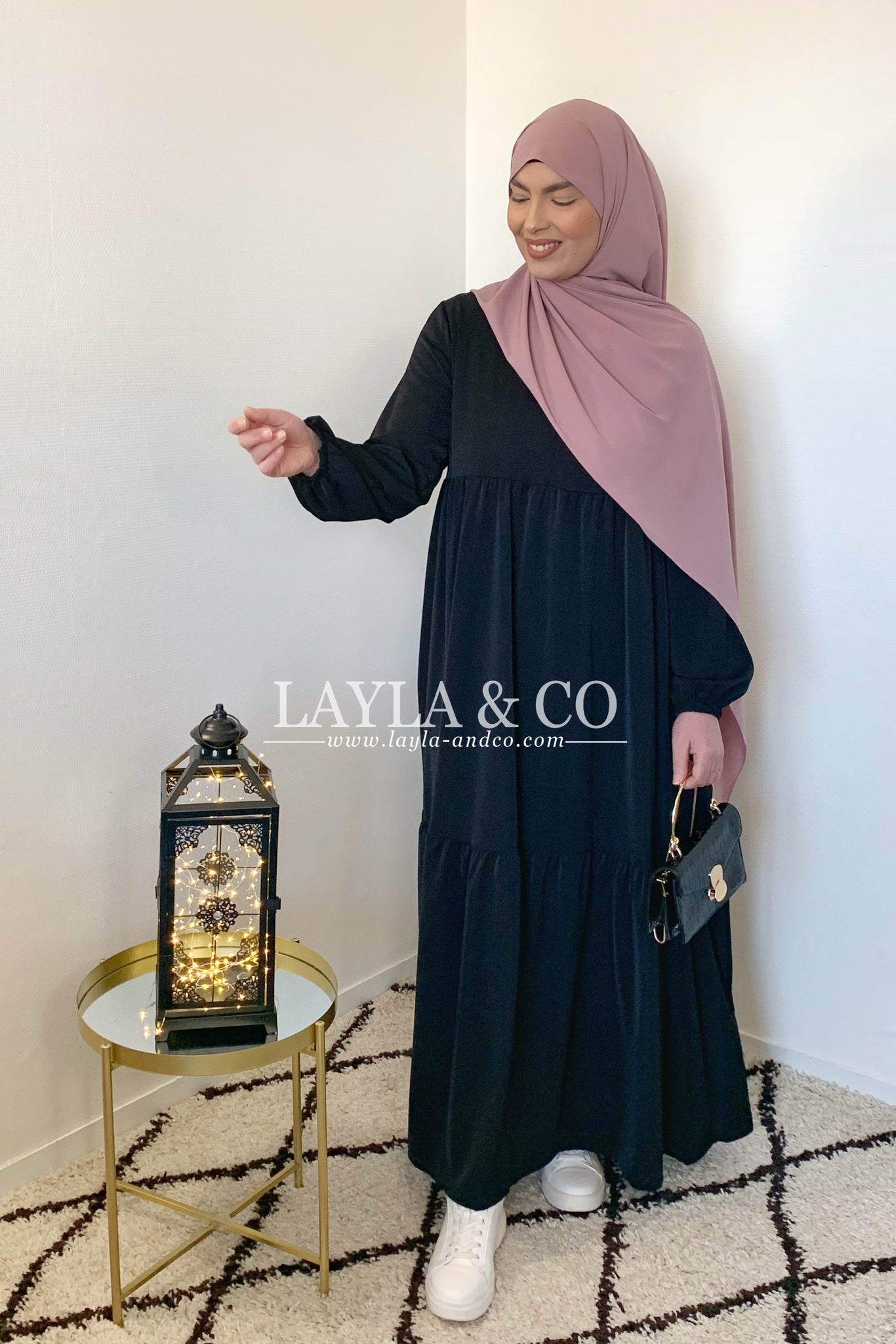 Abaya Yasmina soie de médine (+couleurs)