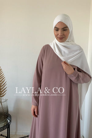Abaya évasée qualité supérieure (+couleurs)