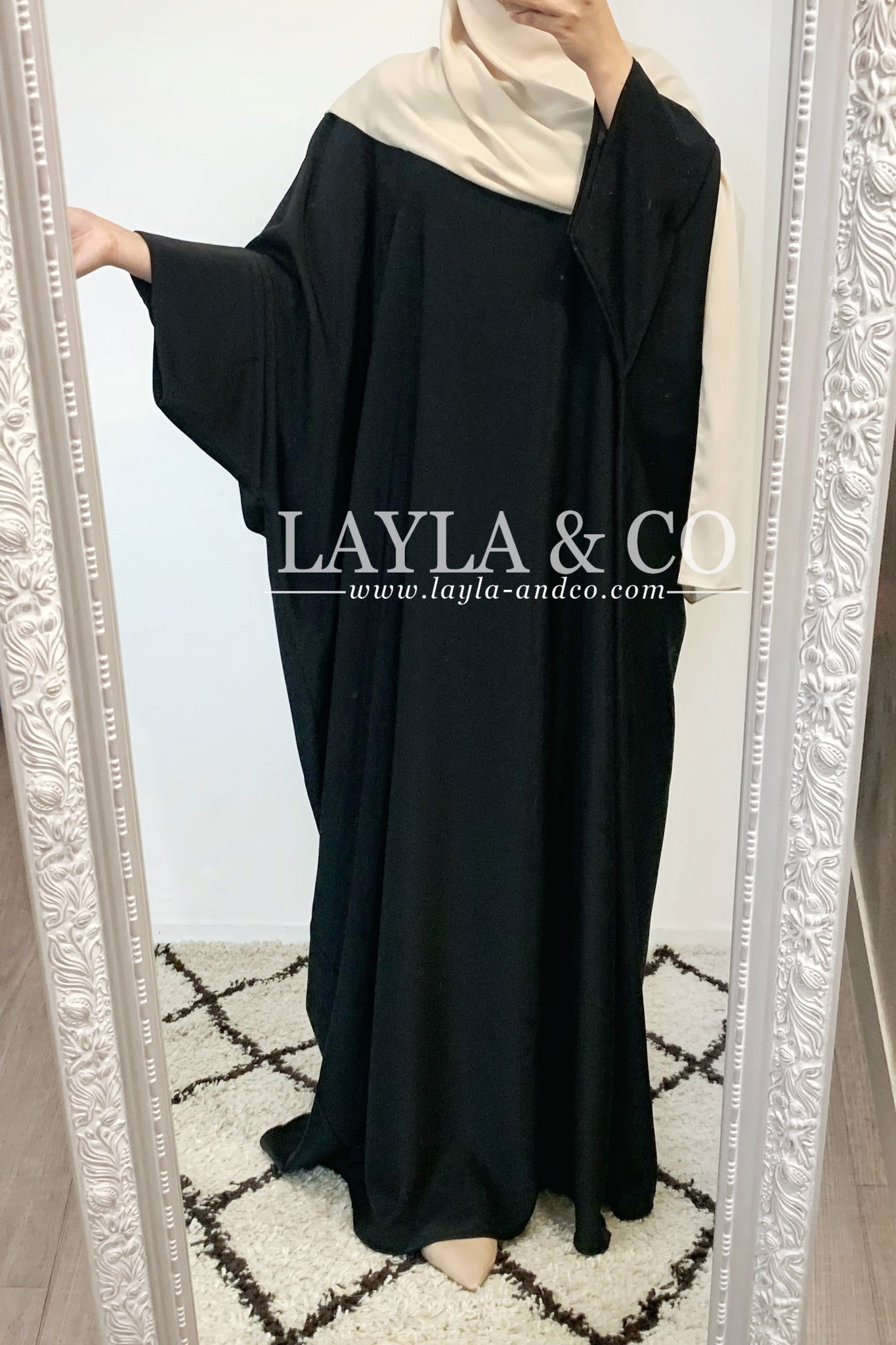 Abaya Farasha soie de médine