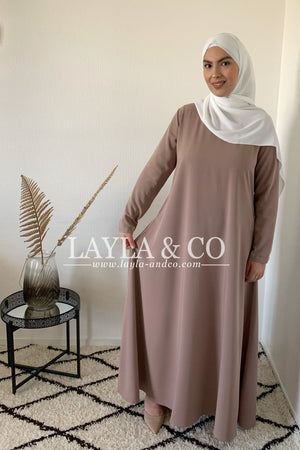 Abaya évasée qualité supérieure (+couleurs)