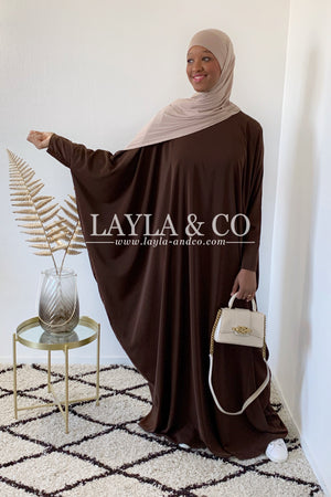 TALL - Abaya saoudienne maxi longueur soie de médine
